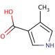 4-methyl-1H-pyrrole-3-carboxylic acid - chemical structure image