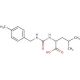 4-methyl-2-({[(4-methylbenzyl)amino]carbonyl}amino)pentanoic acid - chemical structure image