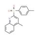 4-Methyl-2-[(4-methylphenyl)sulfonyl]quinoline (CAS 64789-03-3) - chemical structure image