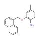 4-Methyl-2-(1-naphthylmethoxy)aniline - chemical structure image