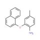 4-Methyl-2-(1-naphthyloxy)aniline - chemical structure image
