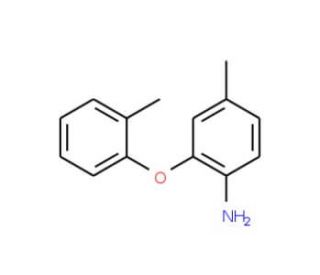 4-Methyl-2-(2-methylphenoxy)aniline - chemical structure image