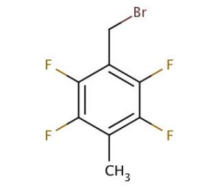 4-Methyl-2,3,5,6-tetrafluorobenzyl bromide (CAS 92814-00-1) - chemical structure image