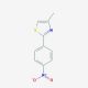 4-methyl-2-(4-nitrophenyl)-1,3-thiazole - chemical structure image