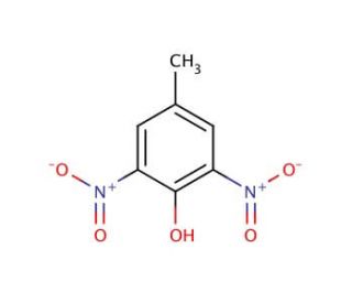 4-Methyl-2,6-dinitrophenol (CAS 609-93-8) - chemical structure image