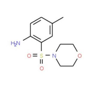 4-methyl-2-(morpholin-4-ylsulfonyl)aniline - chemical structure image