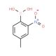 4-Methyl-2-nitrobenzeneboronic acid (CAS 143697-03-4) - chemical structure image