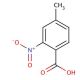 4-Methyl-2-nitrobenzoic acid (CAS 27329-27-7) - chemical structure image