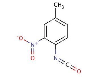 4-Methyl-2-nitrophenyl isocyanate (CAS 57910-98-2) - chemical structure image