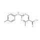 4-Methyl-2-p-tolylamino-pyrimidine-5-carboxylic acid - chemical structure image