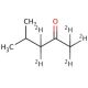 4-Methyl-2-pentanone-1,1,1,3,3-d5 (CAS 4840-81-7) - chemical structure image