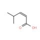 4-Methyl-2-pentenoic acid (CAS 10321-71-8) - chemical structure image