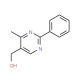 (4-Methyl-2-phenylpyrimidin-5-yl)methanol (CAS 342405-27-0) - chemical structure image