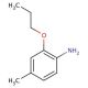 4-methyl-2-propoxyaniline (CAS 640767-75-5) - chemical structure image