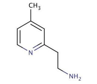4-Methyl-2-pyridineethanamine - chemical structure image