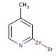 4-Methyl-2-pyridylzinc bromide solution (CAS 308795-93-9) - chemical structure image