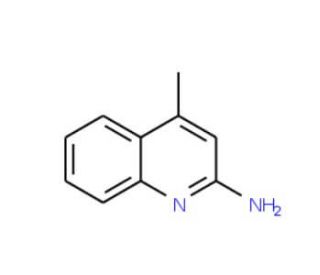 4-Methyl-2-quinolinamine (CAS 27063-27-0) - chemical structure image