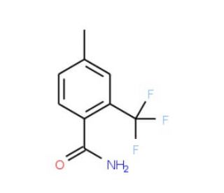 4-Methyl-2-(trifluoromethyl)benzamide - chemical structure image