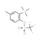 4-Methyl-2-(trimethylsilyl)phenyl Trifluoromethanesulfonate (CAS 262373-15-9) - chemical structure image