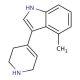 4-methyl-3-(1,2,3,6-tetrahydropyridin-4-yl)-1H-indole - chemical structure image