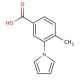 4-methyl-3-(1H-pyrrol-1-yl)benzoic acid - chemical structure image