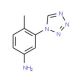 4-methyl-3-(1H-tetrazol-1-yl)aniline - chemical structure image