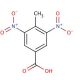 4-Methyl-3,5-dinitrobenzoic acid (CAS 16533-71-4) - chemical structure image