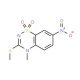 4-Methyl-3-methylthio-7-nitro-4H-1,2,4-benzothiadiazin-1,1-dioxide - chemical structure image