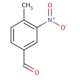 4-Methyl-3-nitrobenzaldehyde (CAS 31680-07-6) - chemical structure image