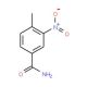 4-Methyl-3-nitrobenzamide (CAS 19013-11-7) - chemical structure image
