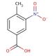 4-Methyl-3-nitrobenzoic acid (CAS 96-98-0) - chemical structure image