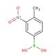 4-Methyl-3-nitrophenylboronic acid (CAS 80500-27-2) - chemical structure image
