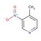 4-Methyl-3-nitropyridine (CAS 5832-44-0) - chemical structure image
