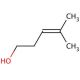 4-Methyl-3-penten-1-ol (CAS 763-89-3) - chemical structure image