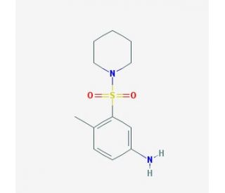 4-Methyl-3-(piperidine-1-sulfonyl)-phenylamine - chemical structure image