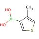 4-Methyl-3-thienylboronic acid (CAS 177735-11-4) - chemical structure image