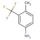 4-Methyl-3-(trifluoromethyl)aniline (CAS 65934-74-9) - chemical structure image