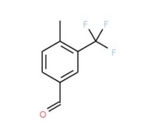 4-Methyl-3-(trifluoromethyl)benzaldehyde (CAS 93249-45-7) - chemical structure image