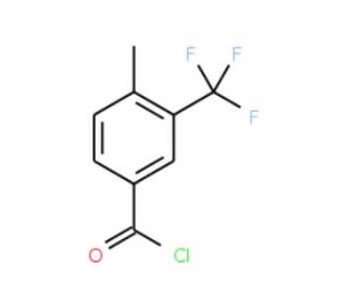 4-Methyl-3-(trifluoromethyl)benzoyl chloride (CAS 261952-11-8) - chemical structure image
