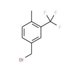 4-Methyl-3-(trifluoromethyl)benzyl bromide (CAS 261952-19-6) - chemical structure image