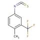 4-Methyl-3-(trifluoromethyl)phenyl isothiocyanate (CAS 351003-67-3) - chemical structure image