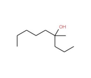 4-Methyl-4-nonanol (CAS 23418-38-4) - chemical structure image