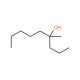 4-Methyl-4-nonanol (CAS 23418-38-4) - chemical structure image