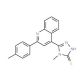 4-methyl-5-[2-(4-methylphenyl)quinolin-4-yl]-4H-1,2,4-triazole-3-thiol - chemical structure image