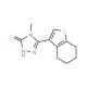4-Methyl-5-(4,5,6,7-tetrahydro-1-benzothien-3-yl)-4H-1,2,4-triazole-3-thiol - chemical structure image