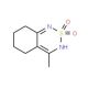 4-Methyl-5,6,7,8-tetrahydro-2lambda~6~,1,3-benzothiadiazine-2,2(1H)-dione (CAS 3580-37-8) - chemical structure image
