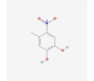 4-Methyl-5-nitrocatechol (CAS 68906-21-8) - chemical structure image