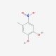 4-Methyl-5-nitrocatechol (CAS 68906-21-8) - chemical structure image