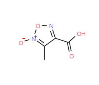 4-Methyl-5-oxy-furazan-3-carboxylic acid - chemical structure image