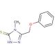 4-Methyl-5-(phenoxymethyl)-4H-1,2,4-triazole-3-thiol - chemical structure image